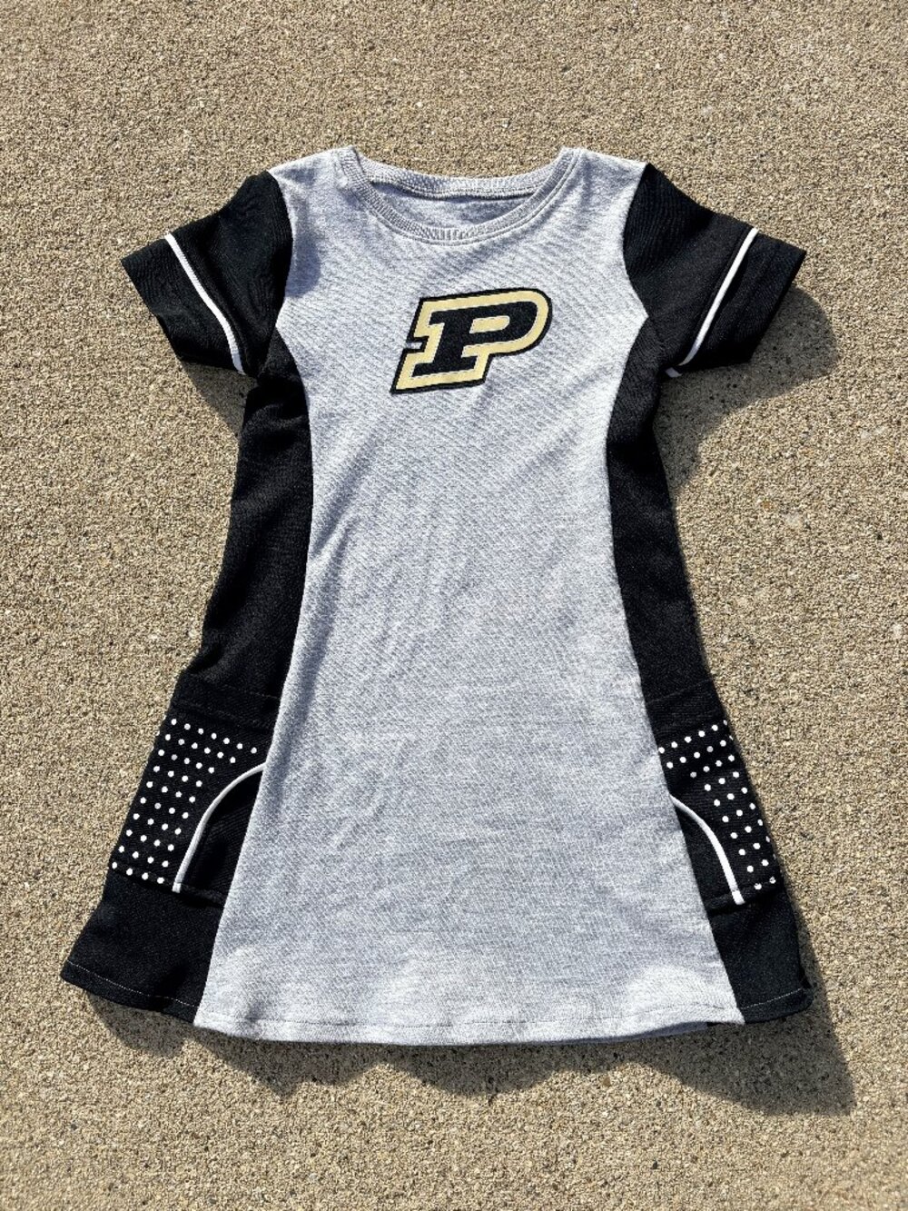 Purdue University Boliermakers handmade toddler 4t tunic t shirt dress
